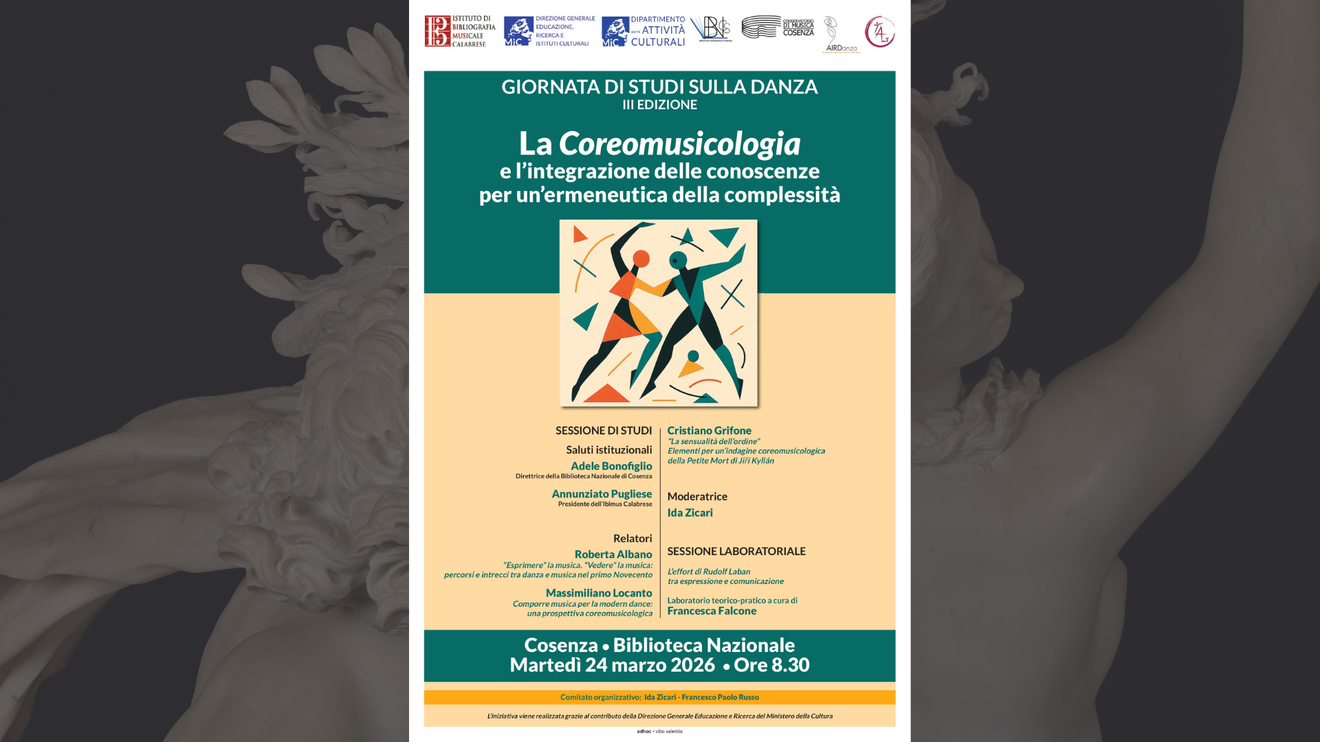 III Edizione della Giornata di studi sulla danza coreutica organizzata dall’IBIMUS Calabrese
